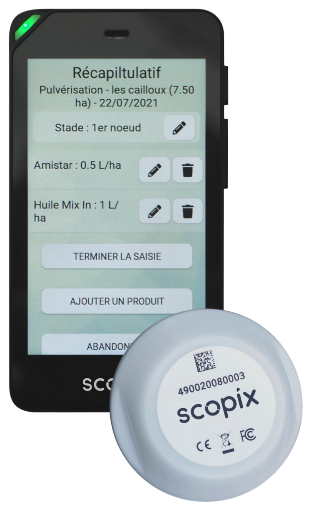 tracker et balises scopix