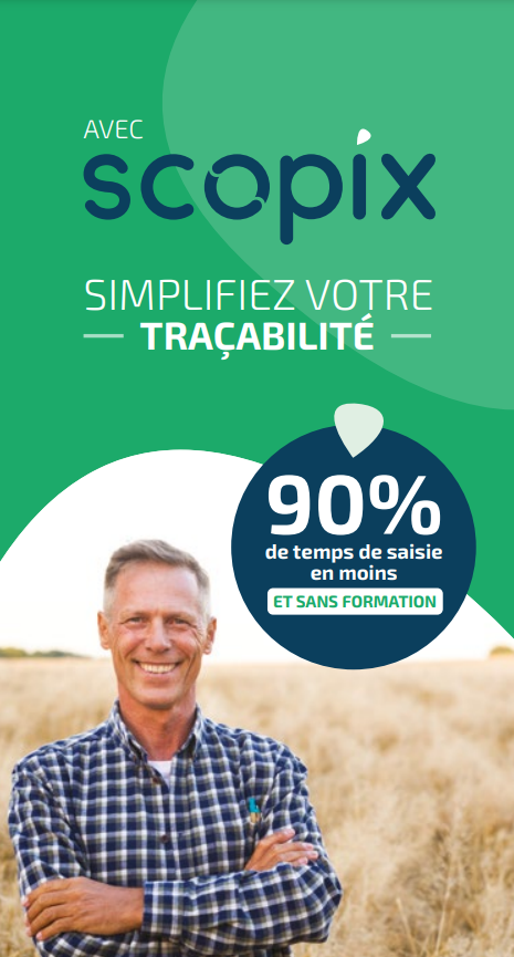 Dépliant agriculteurs traçabilité Scopix