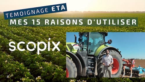Paul, entrepreneur agricole, témoigne sur Scopix